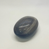 Obsidian Sheen Palm Stone