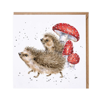 Wrendale A  Prickly Adventure Hedgehog Card