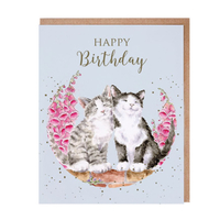 Wrendale Happy Purrthday Greeting Card