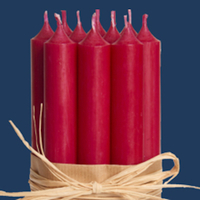 Raspberry Red Altar Candle