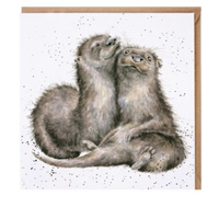 Wrendale A Love Like No Otter Greetings Card
