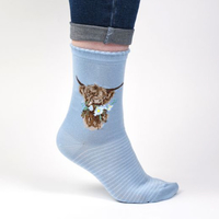 Wrendale Daisy Coo Socks