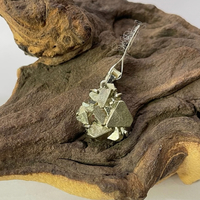 Pyrite and Silver Pendant