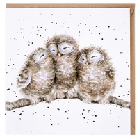 Wrendale Owl Together Greeting Card