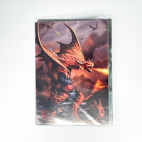 Fire Dragon Greeting Card