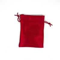 Small Red Silk Bag