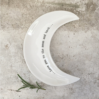 Love You To The Moon And Back Trinket Dish