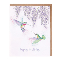 Wrendale Wisteria Wishes Birthday Card