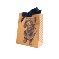 Wrendale Little Sausage Small Gift Bag