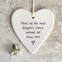 Those We Love Never Disappear Heart