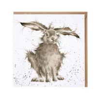 Wrendale Hare Brained Greeting Card