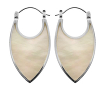 Silver and Mother of Pearl Earrings