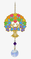 Chakra Heart Tree Of Life Suncatcher