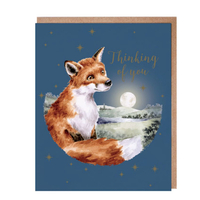 Wrendale Star Gazing Thinking Of You  Greeting Card