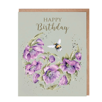 Wrendale New Bee-ginnings Bee Birthday Greeting Card