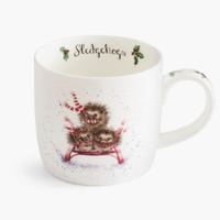 Wrendale Sledgehogs Christmas Mug