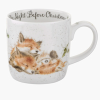 Wrendale The Night Before Christmas Fox Mug