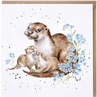 Wrendale Otterly Adorable Greeting Card
