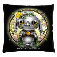 Frightlings Keith Trolling Face the Troll Cushion
