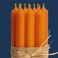 Orange Altar Candle