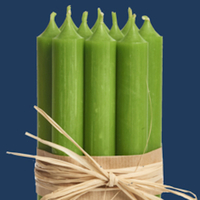 Green Altar Candle
