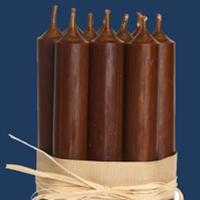 Brown Altar Candle