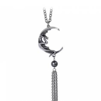 Alchemy Gothic Naga Moon Necklace
