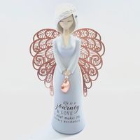 "Life is a journey" Angel Figurine