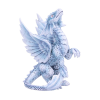 Nemesis Now Small Silver Dragon Figurine